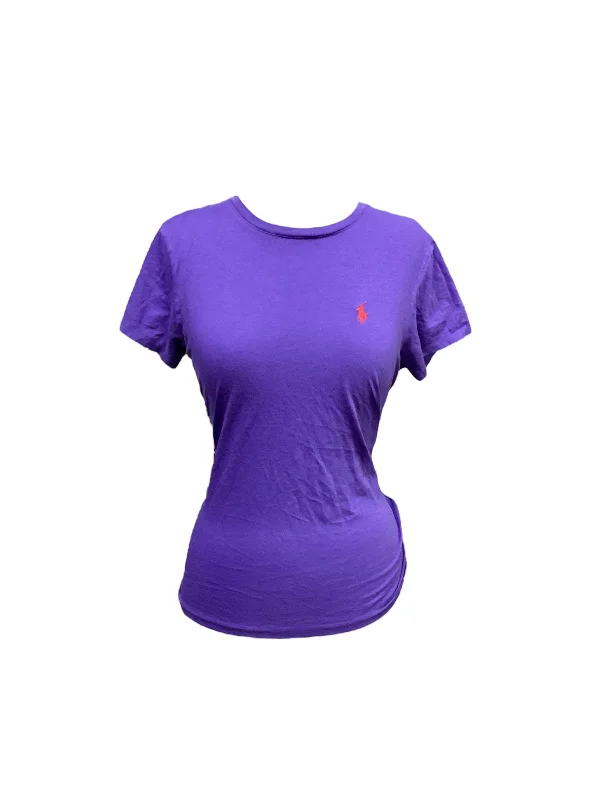 women's tops for those who want to show off their figure in a flattering waywomen's T-shirts with short torso lengthsTop Short Sleeve By Ralph Lauren  Size: L