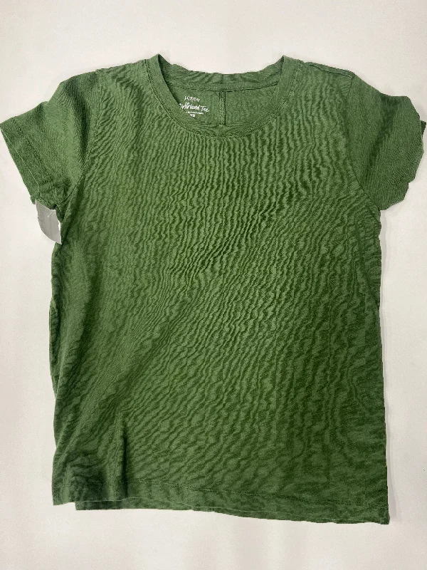 women's tops with cold-shoulder cuts and lace detailingwomen's T-shirts for runningTop Short Sleeve Basic By J Crew  Size: Xs