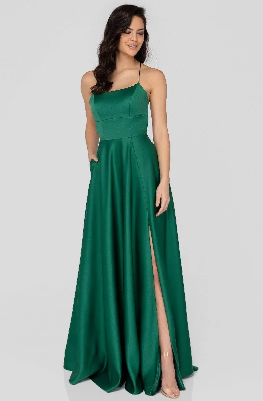 women's affordable dressesTerani Couture 1911P8178 - Matte Satin Gown