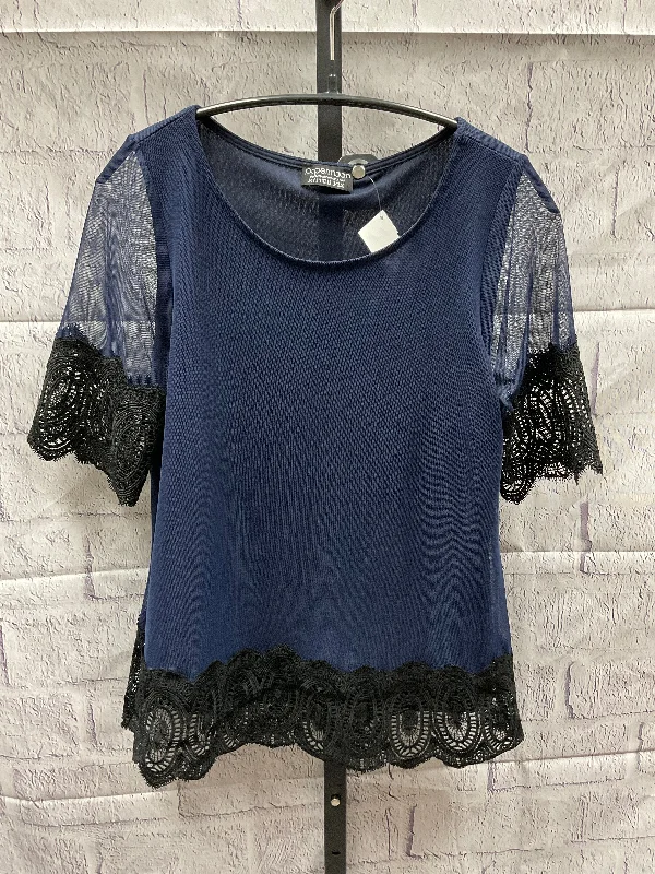 women's tops with asymmetrical designswomen's T-shirts for yoga sessionsTop Short Sleeve By Papermoon  Size: S