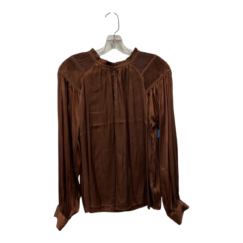 Top Ls By Rachel Zoe In Brown, Size:M