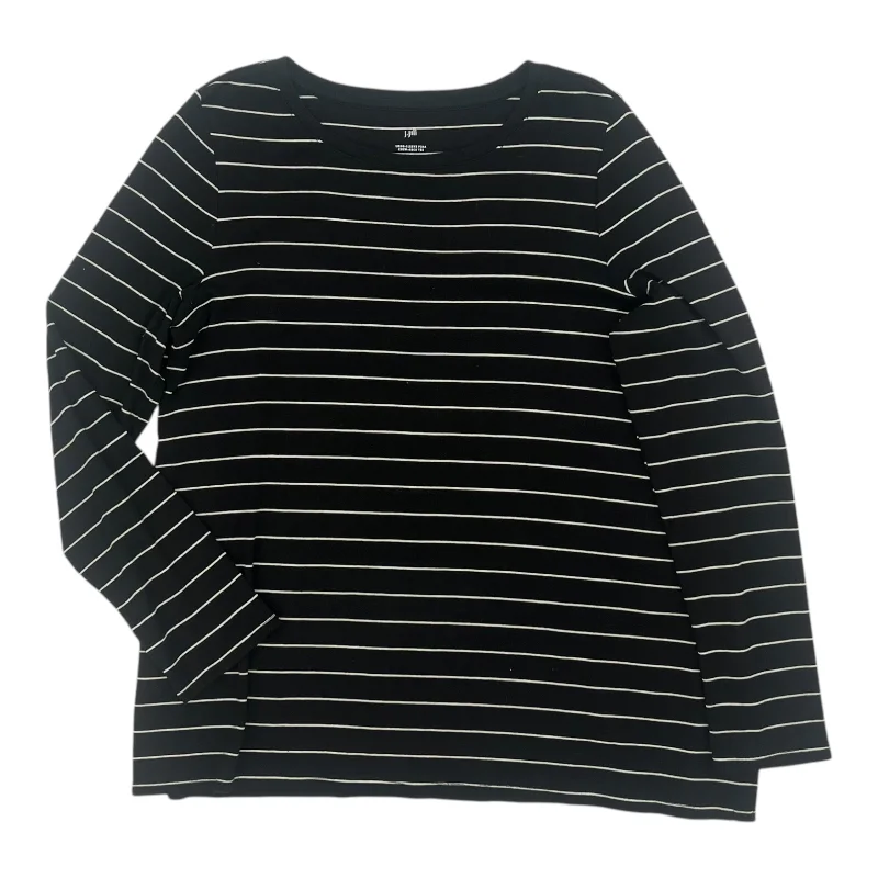 Top Ls By J. Jill In Black, Size:L