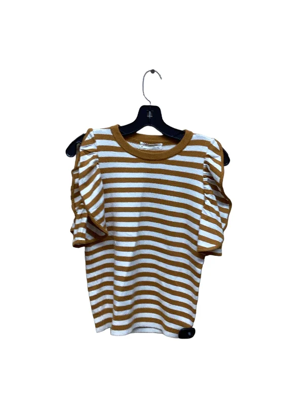 women's tops for those who want to invest in timeless pieceswomen's T-shirts with stretchable fabricTop Short Sleeve By Anthropologie  Size: Xs