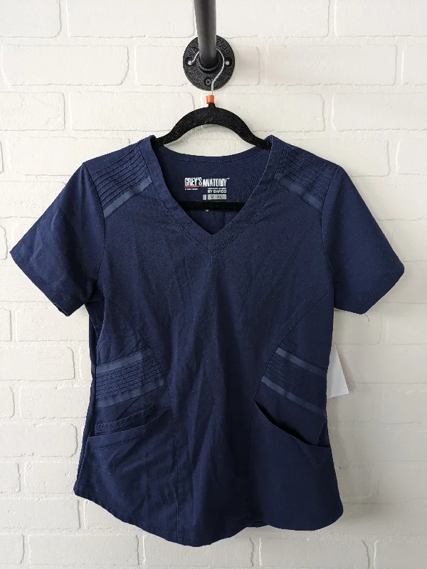 women's stylish topsstylish women's T-shirtsScrub Top Sleeve Basic By Greys Anatomy  Size: Xs