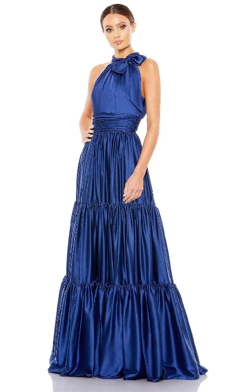 women's versatile dressesMac Duggal 506581 - Tiered A-Line Evening Gown