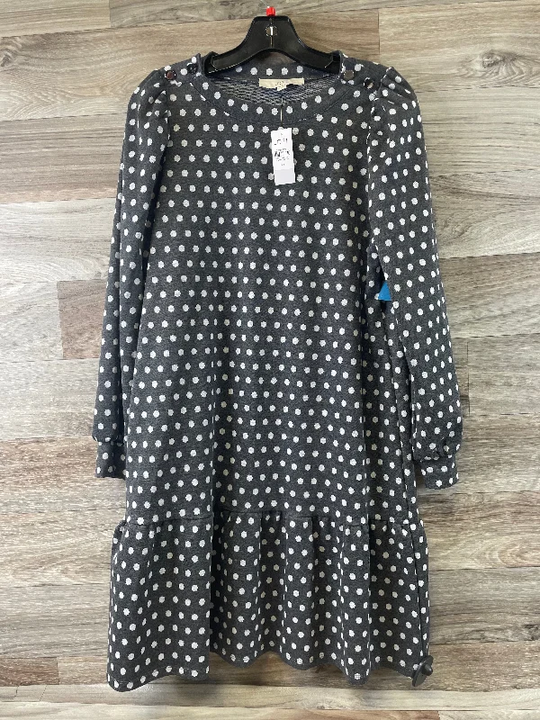 women's cocktail dressesDress Casual Midi By Loft In Polkadot Pattern, Size: M