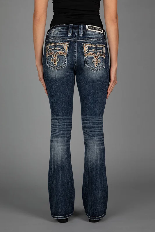 women's denim jeans for a day at the beachRILEY BOOTCUT JEANS