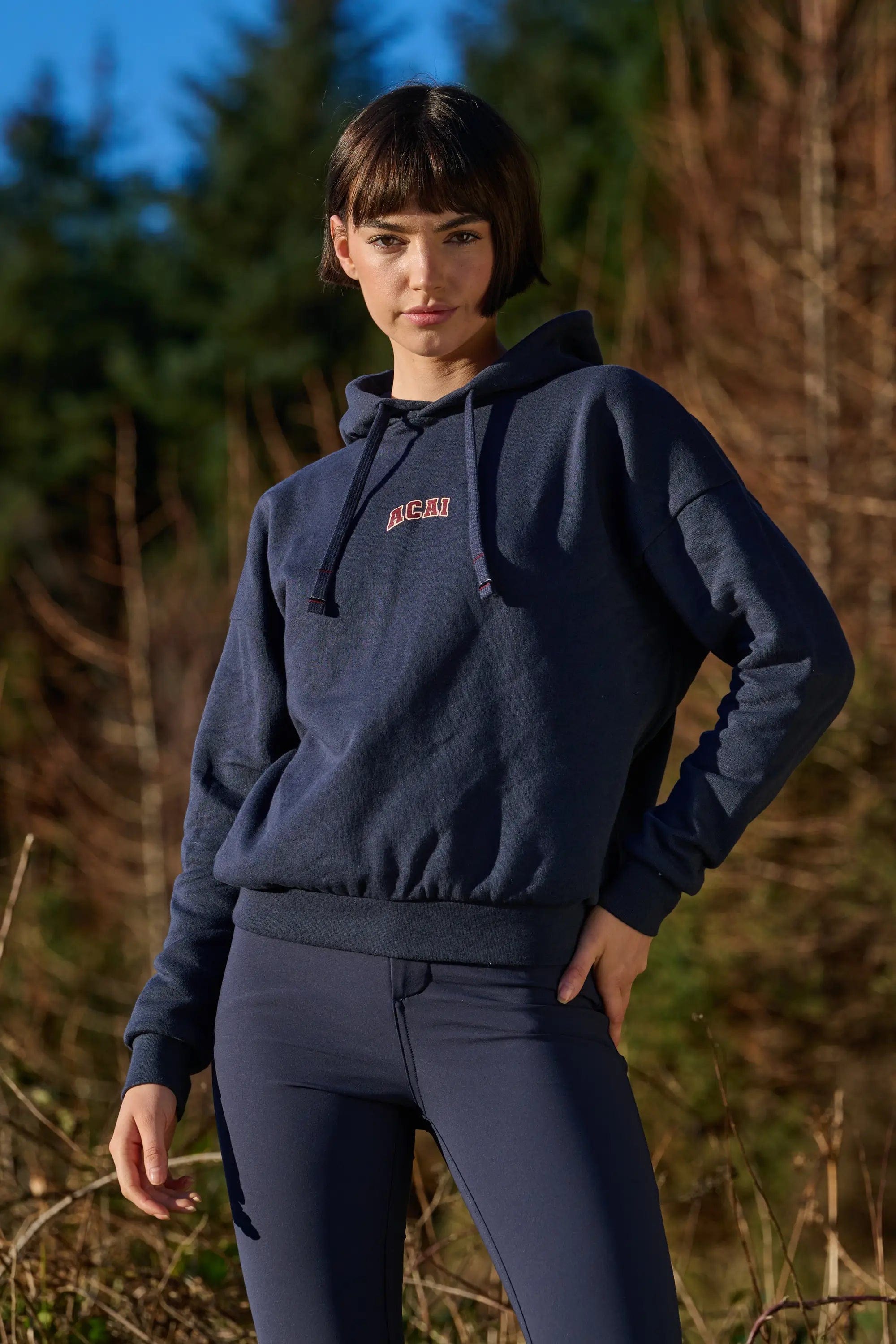 Retreat Branded Hoodie - Deep Navy