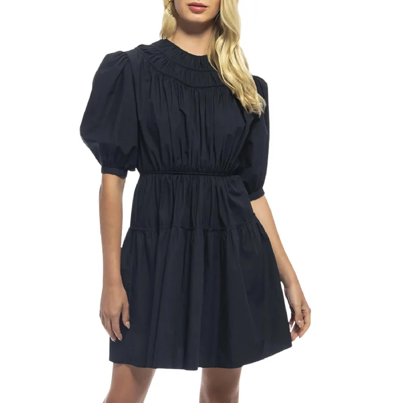 women's designer dressesDrea Mini Dress In Navy