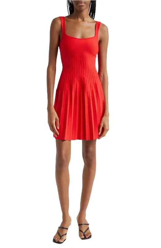 women's made-to-order dressesEllison Mini Dress In Red Rose