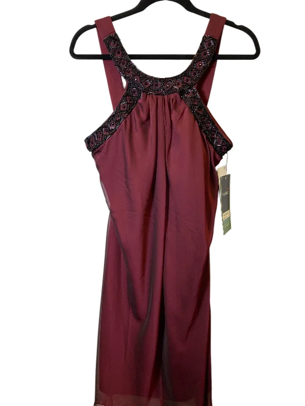 women's petite dressesDress Party Midi By Scarlett In Maroon, Size: M