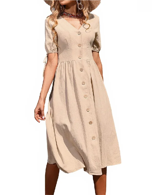 women's eco-friendly dressesSarah Woodz Midi Dress