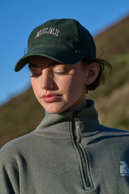 Washed Cotton Cap - Pine