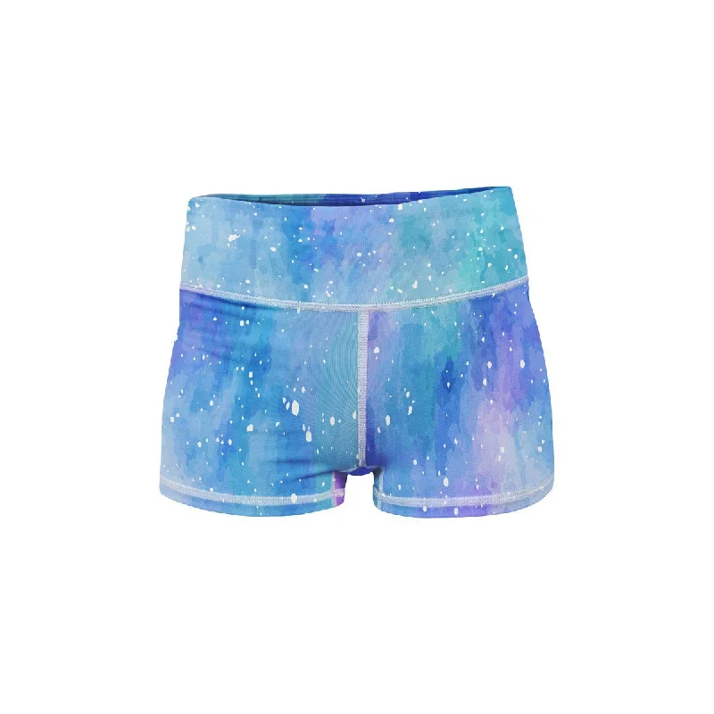 Unicorn Galaxy Yoga Shorts