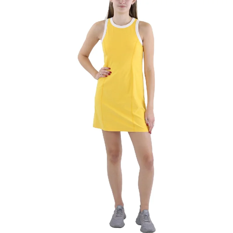 women's long-sleeved dressesWomens Mini Yoga Athletic Dress