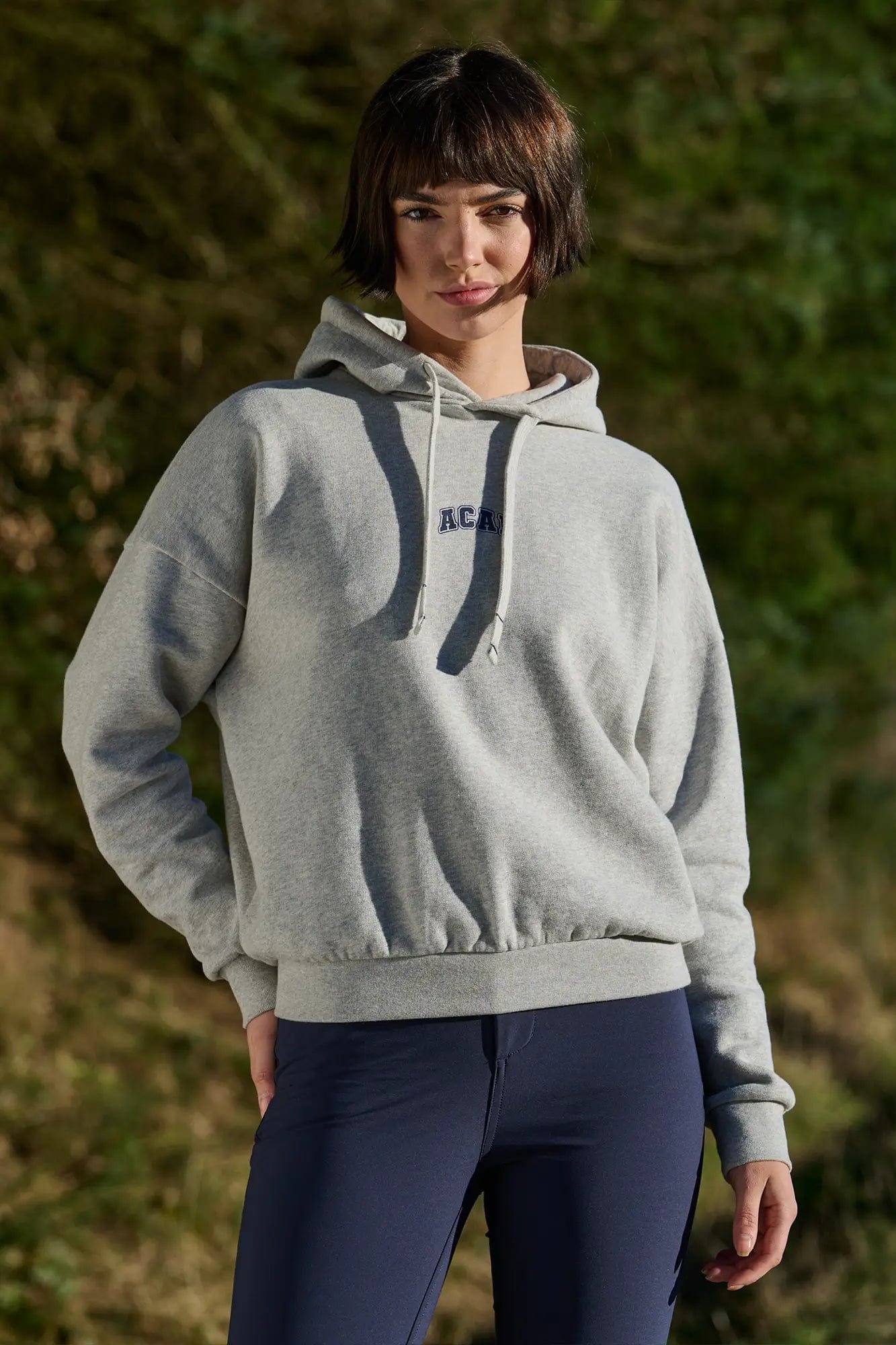 Retreat Branded Hoodie - Grey Marl