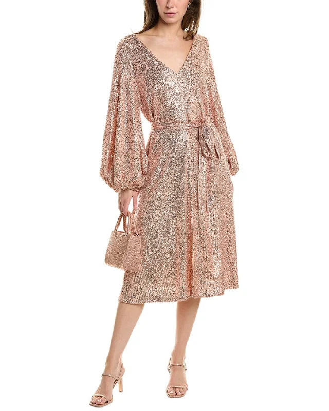 women's bespoke dressesBeulah Sequin Midi Dress