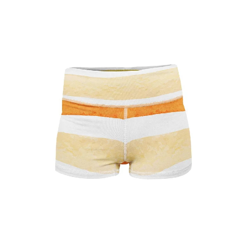 Sunny Stripes Yoga Shorts