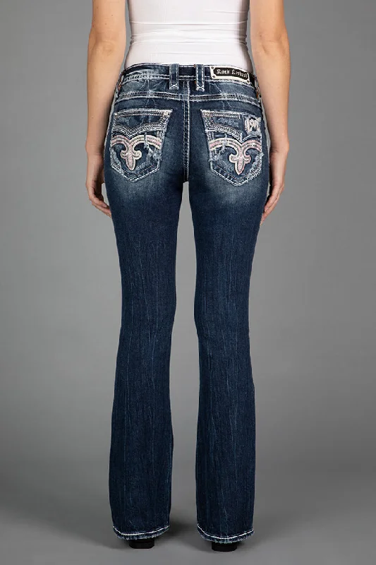 women's denim jeans for a chic appearanceBOWIE BOOTCUT JEANS