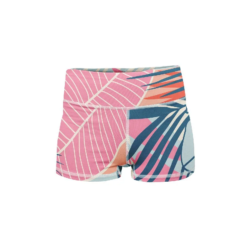 Tropical Yoga Shorts