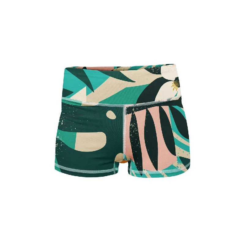 Exotic Escape Yoga Shorts