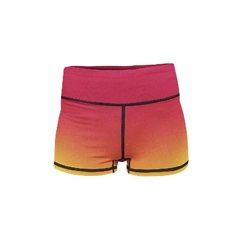 Summer Sunset Yoga Shorts