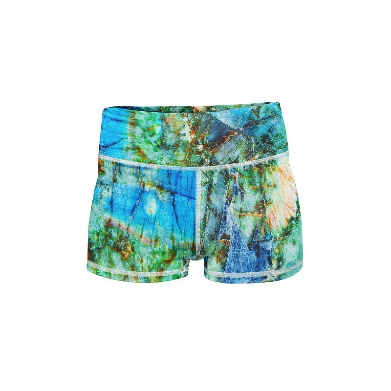 Gem Reef Yoga Shorts