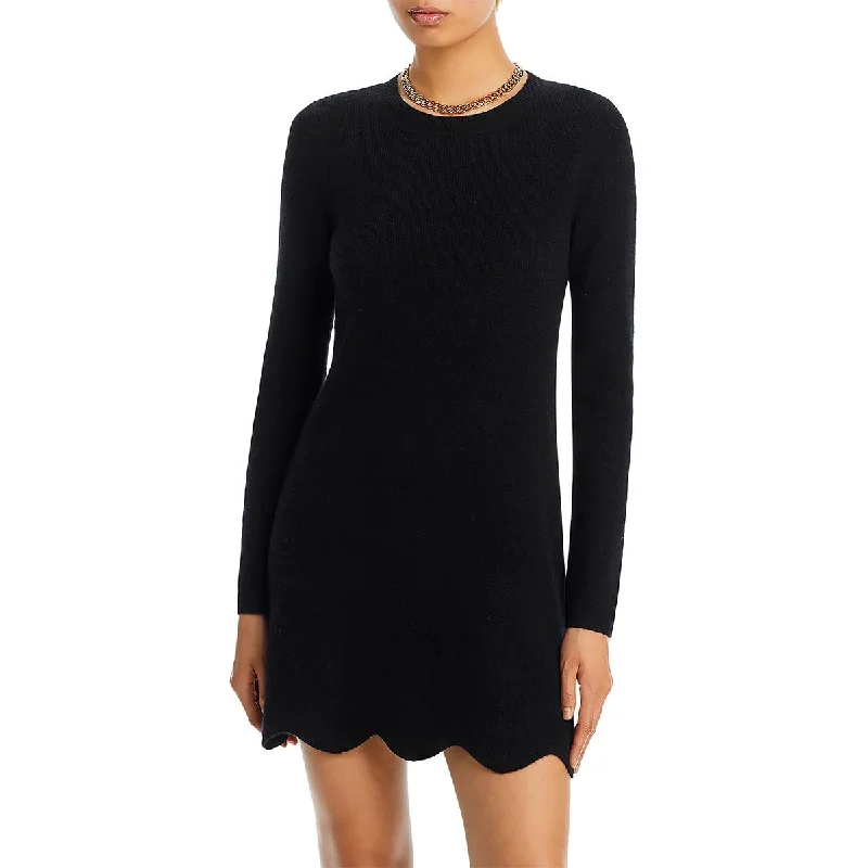 women's prom dressesWomens Cashmere Mini Sweaterdress