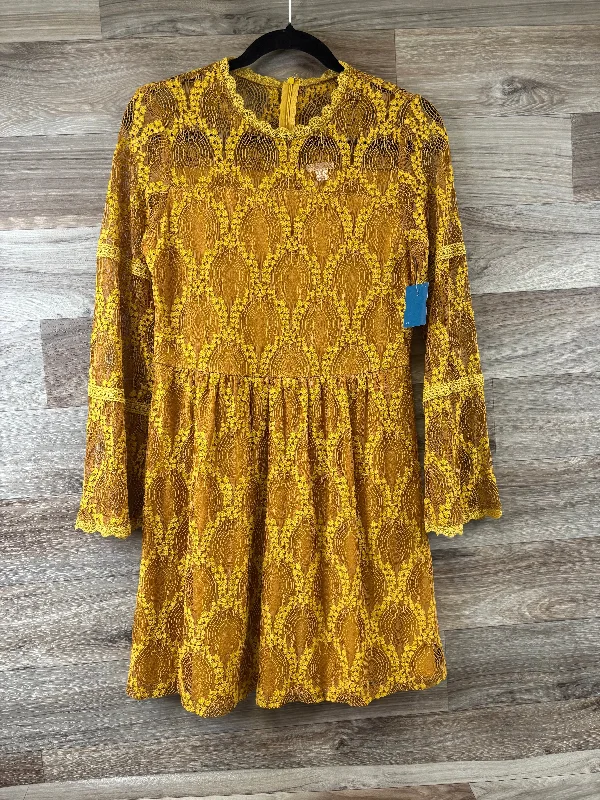 women's handmade dressesDress Casual Midi By Xhilaration In Yellow, Size: S