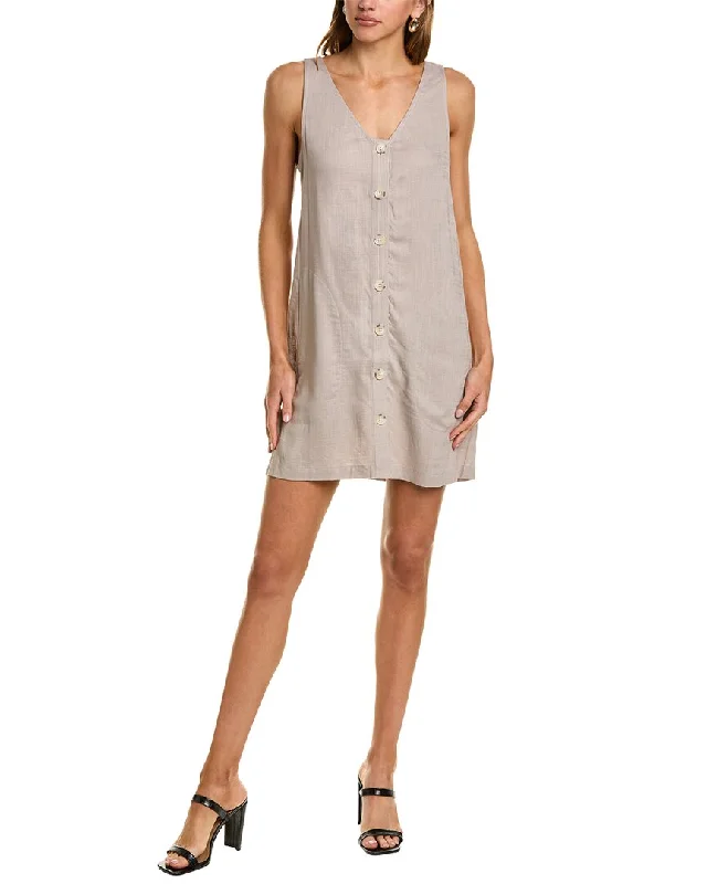 women's sheath dressesSplendid Linen-Blend Mini Dress