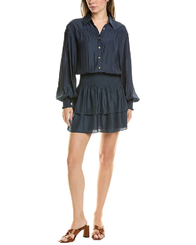 women's halter dressesRamy Brook Lynnette Mini Shirtdress