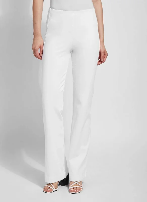 women's denim jeans with embroidery on pocketsDenim Trouser White