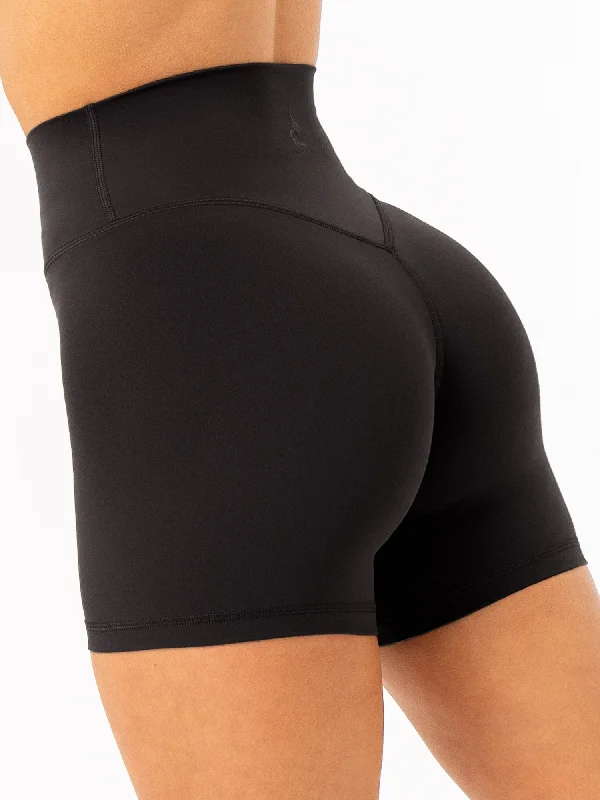 NKD High Waisted Shorts - Black