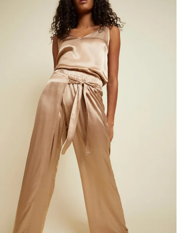 women's velvet pantsDonatella Pants In Cafe Au Lait