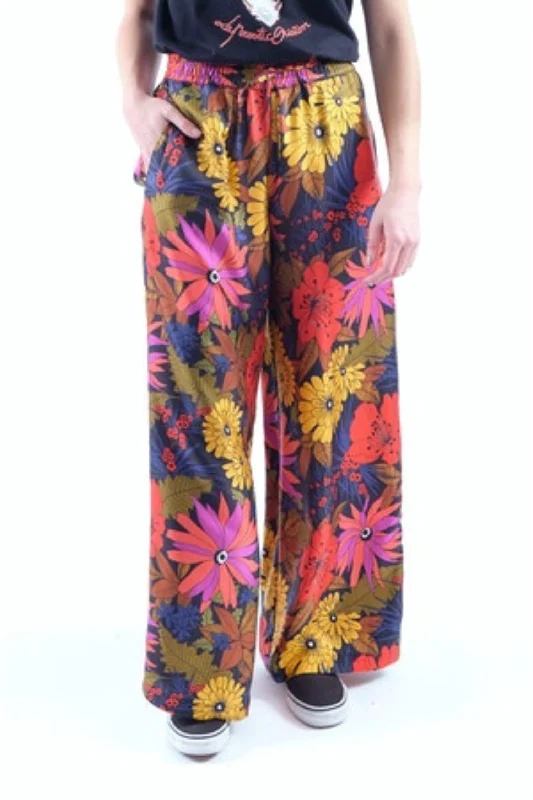 women's flare pantsSkateur Pants In Hibiscus