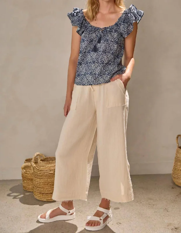 women's short pantsSummer Pant In Beige Clair