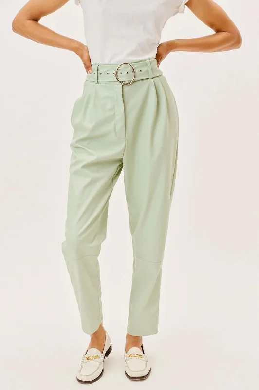 women's reversible pantsTalia Pant In Green