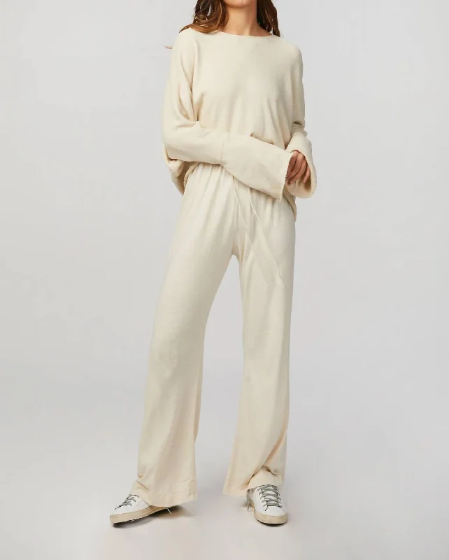 women's maternity pantsThe Maelle Pants In Ivory