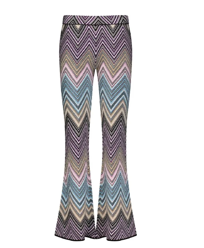 women's wide-leg pantsWomen's Chevron Pant In Multi Combo