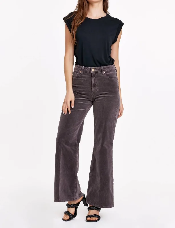 women's high-waisted pantsWomen's Fiona Wide Leg High Rise Pants In Espresso