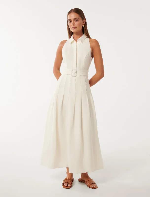 women's boho dressesLindsey Linen Tennis Dress