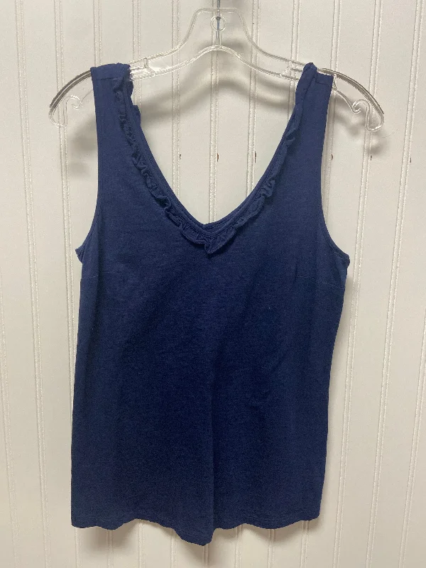 women's boho dressesTop Sleeveless Designer By Lilly Pulitzer In Navy, Size: Xs