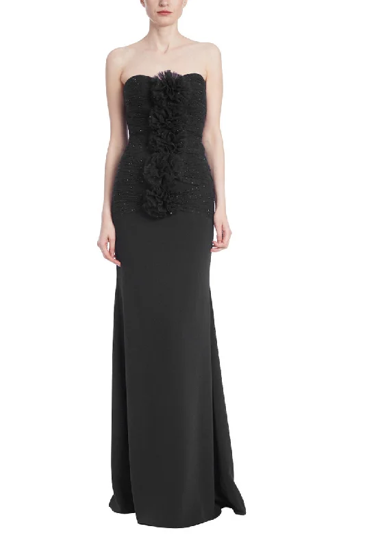 women's unique dressesBadgley Mischka EG4142 Long Formal Fitted Prom Dress